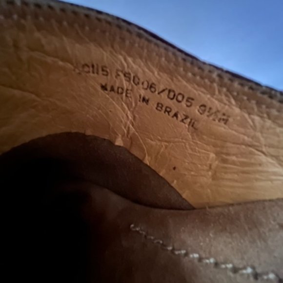 FRYE Charlotte Leather Heeled Mule Clogs sz 9.5 - Picture 7 of 7